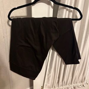 LulaRoe leggings, dark brown, TC2, worn once
